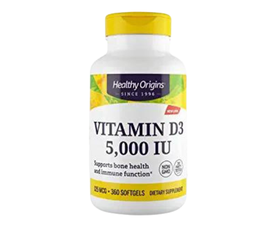 Healthy Origins Vitamin D3 5,000 IU