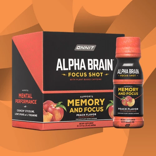 Alpha Brain Instant, Memory & Focus, Peach, 30 Packets, 0.13 oz