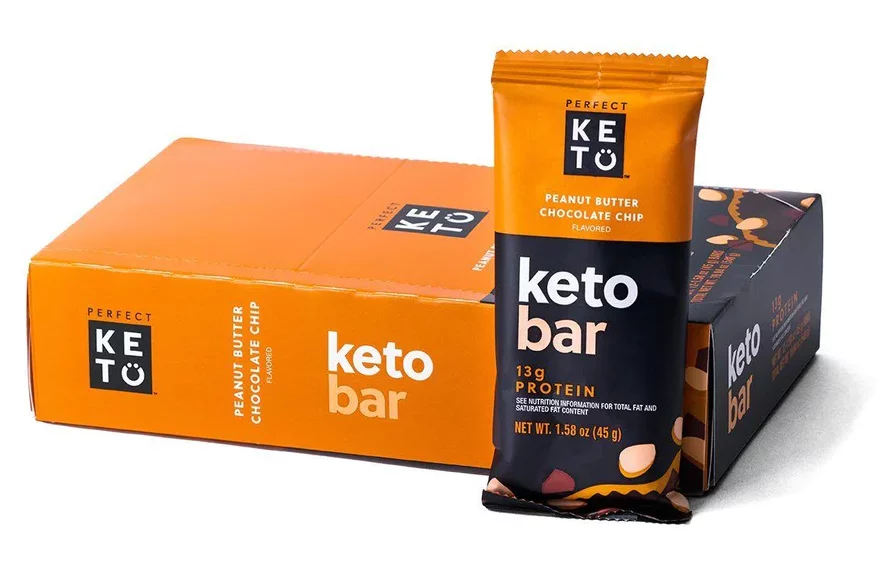 Perfect Keto Bar gluten free protein bar