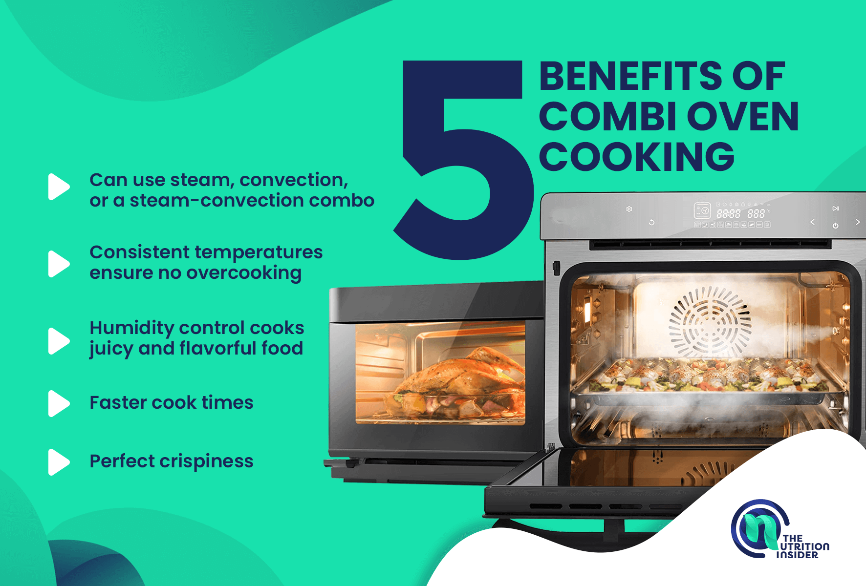 5 benefits of combi oven cooking