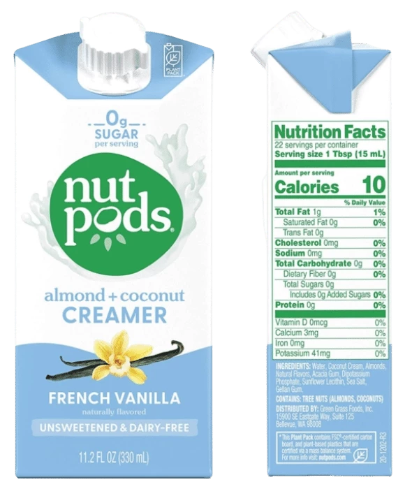 Nutpods Almond Coconut Creamer