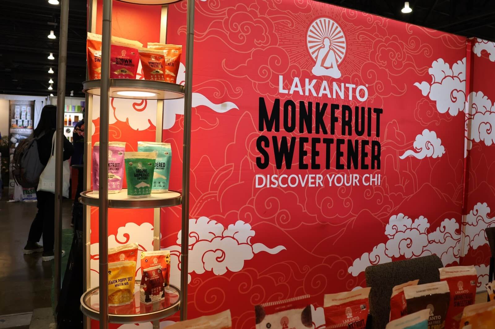 Lakanto booth at expo east 2022