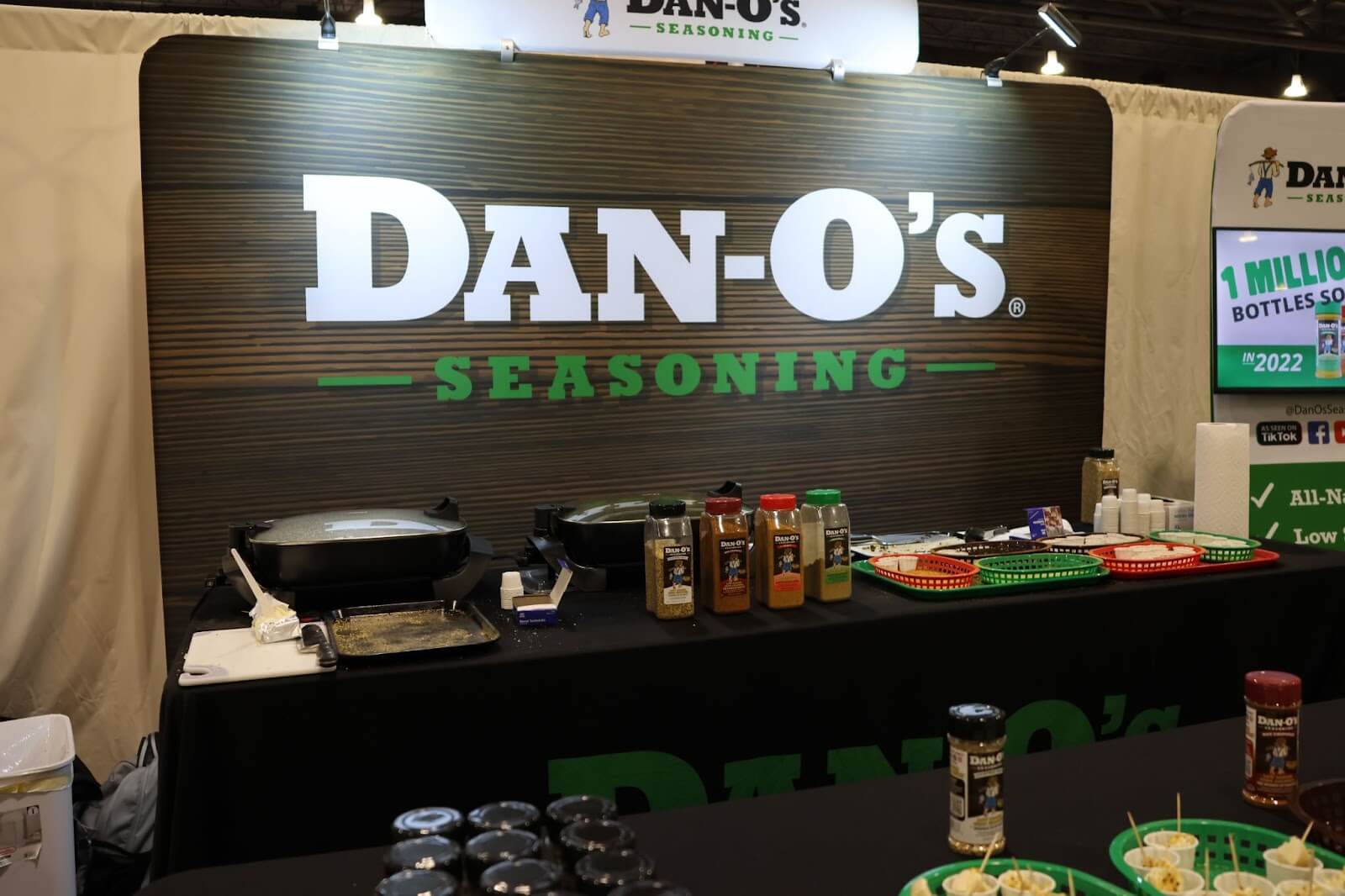 dan-o's booth at expo east 2022