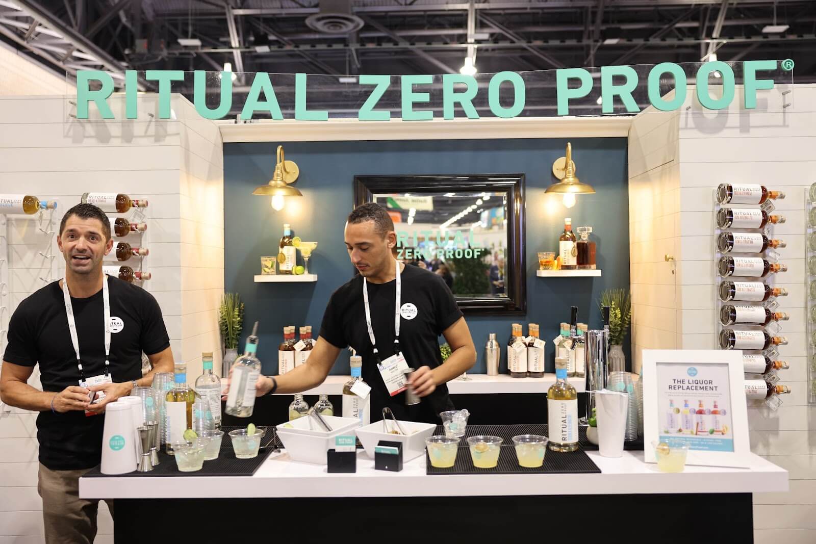 ritual zero proof serves na liquor at expo east 2022