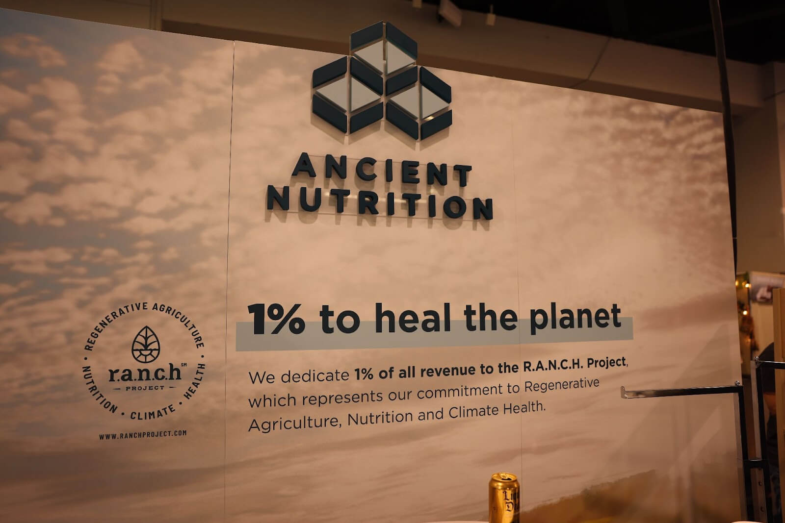 ancient nutrition booth at expo west 2022