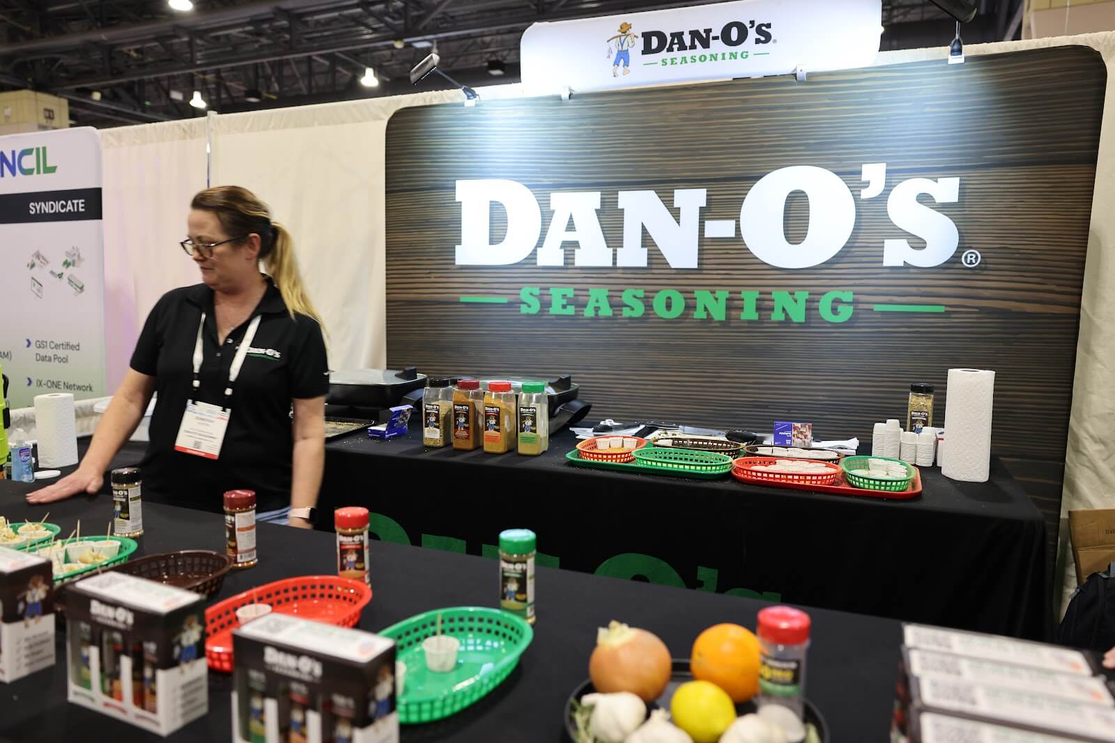 dan-o's seasoning booth at expo east 2022