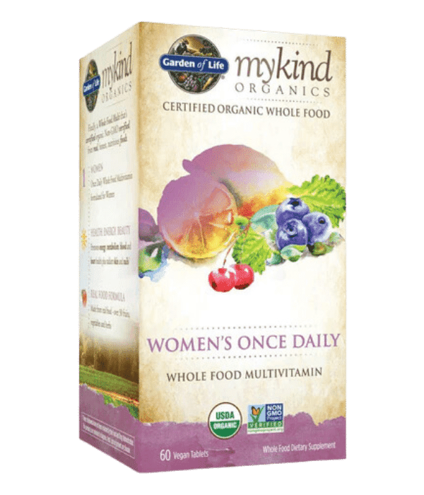 Top Pick: Garden of Life Mykind Organics Women's Once Daily Multivitamin
