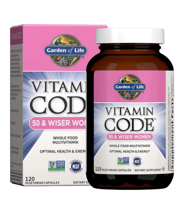 Garden of Life Vitamin Code 50 Wiser Women 3