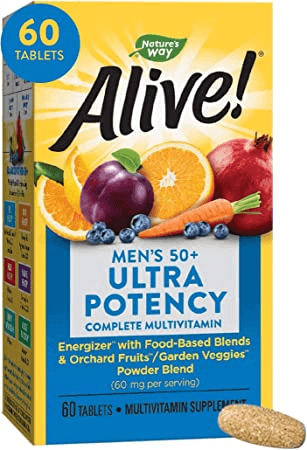 Natures Way Alive Once Daily Men 50