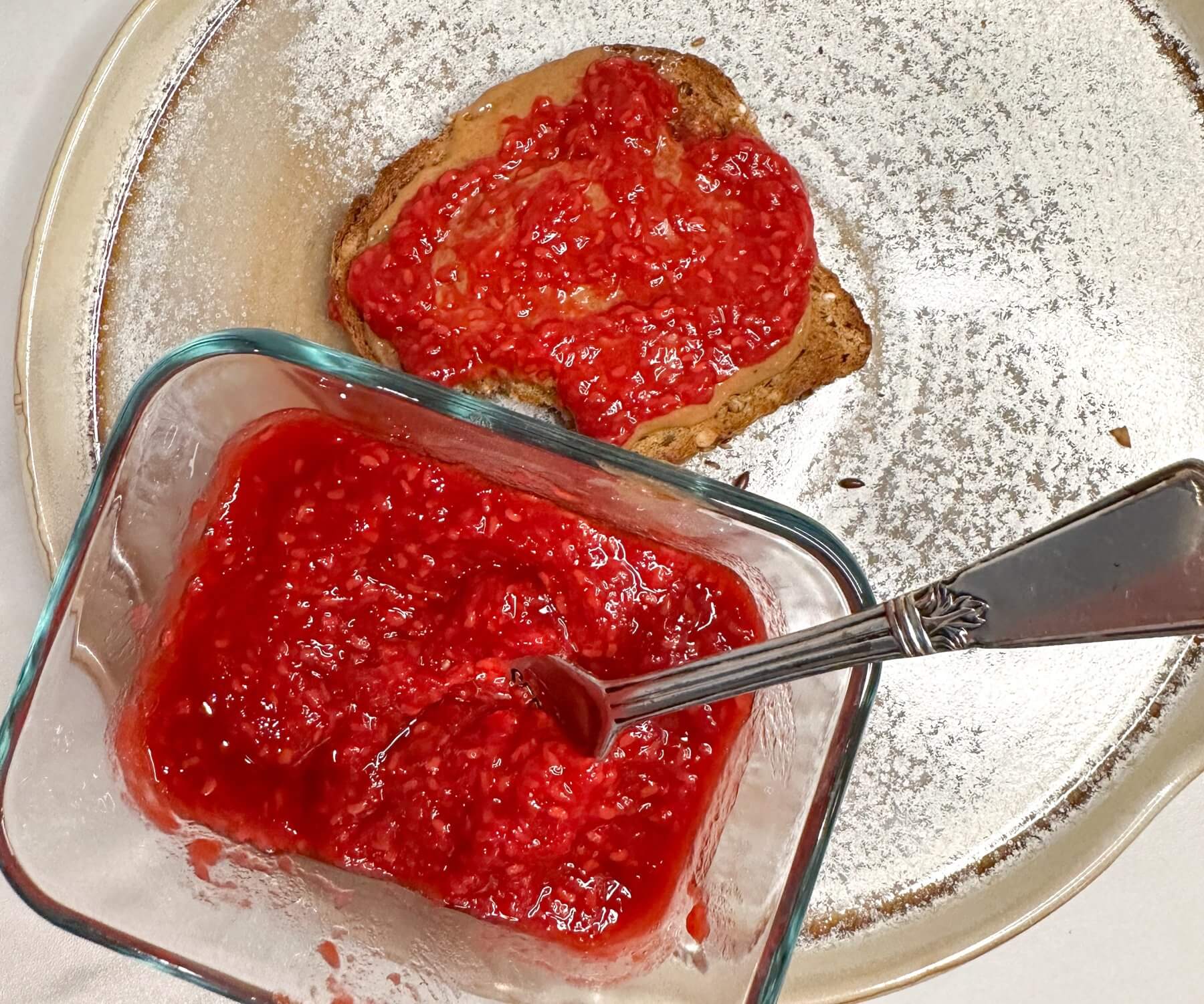 Raspberry Jam (Homemade & Just 3 Ingredients)