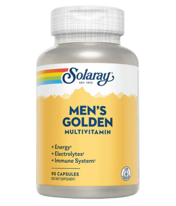 Solaray Mens Golden Multivitamin