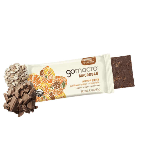 GoMacro Sunflower Butter and Chocolate 1