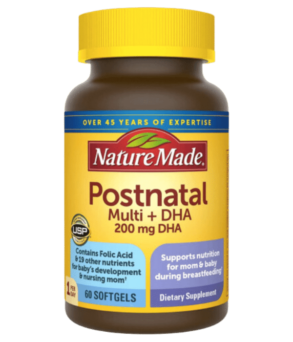 Nature Made Postnatal Multivitamin DHA 200 mg 1