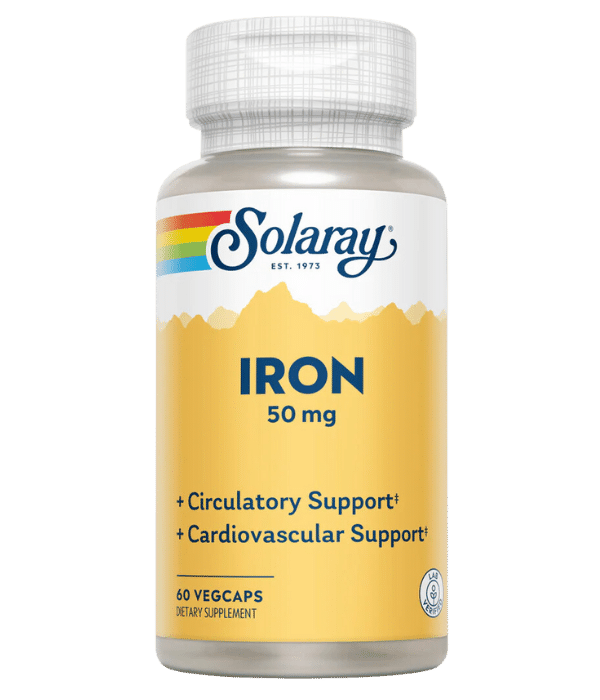 Solaray Iron 50mg