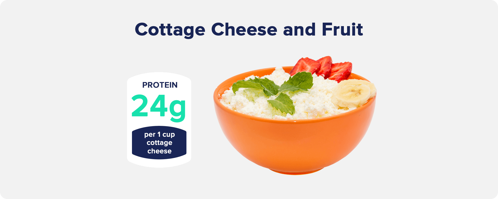 cottage cheese and fruit