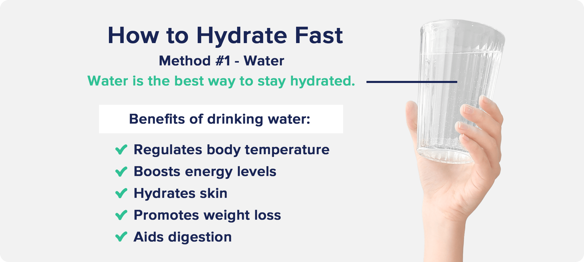 How to Hydrate Fast: Method #1