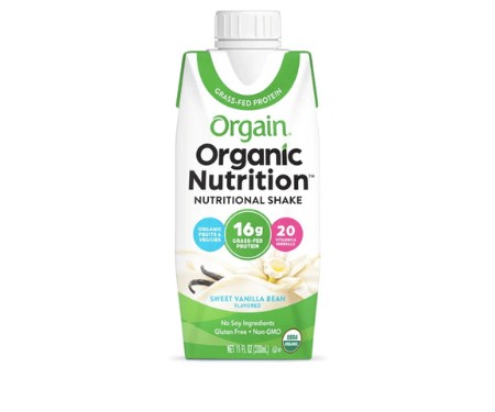 Organic Nutrition Shake - Sweet Vanilla Bean