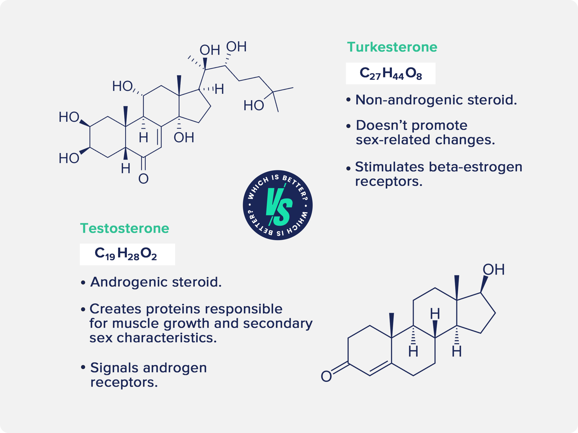 turkesterone vs testosterone