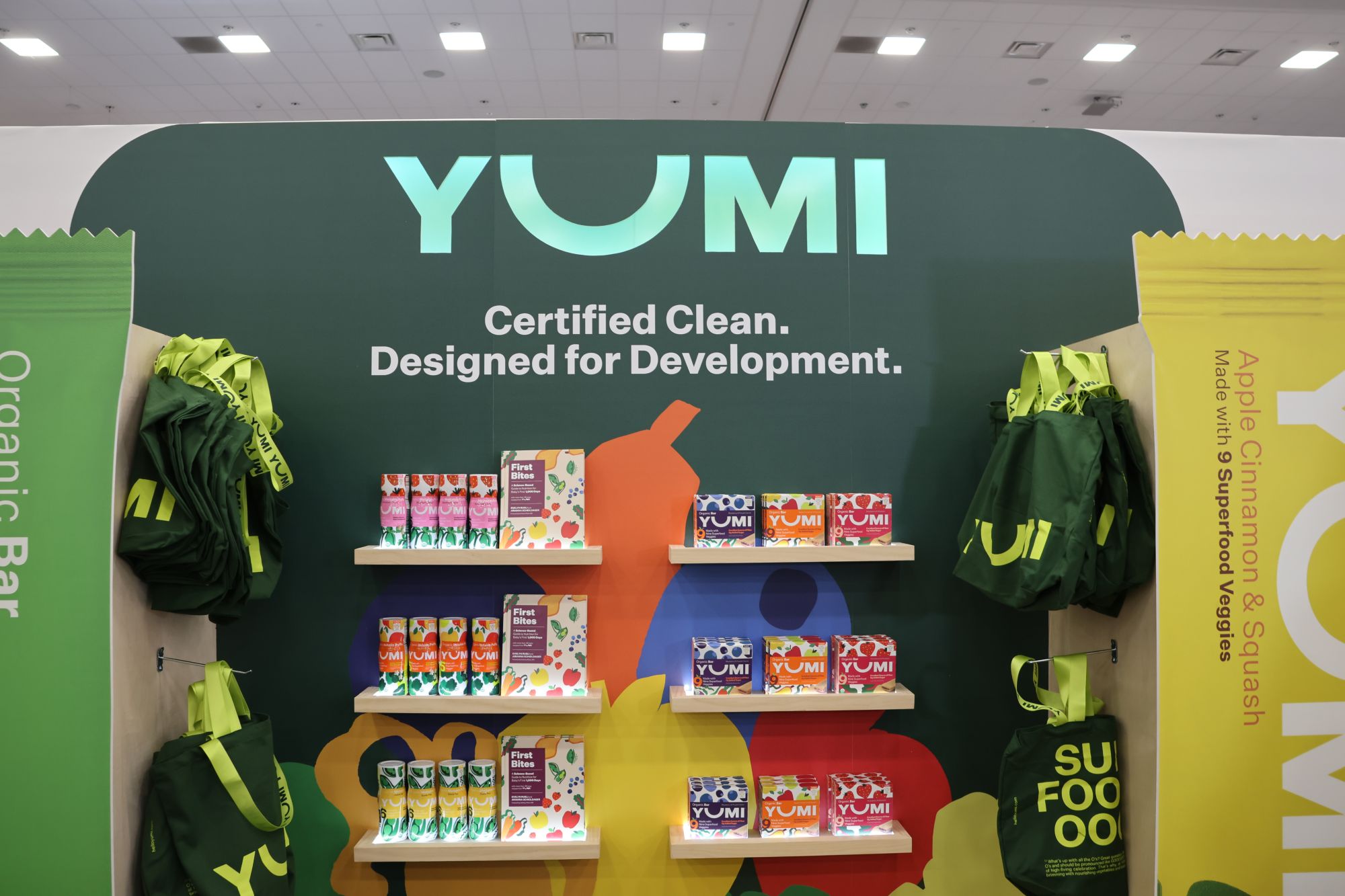 yumi booth at expo west 2023