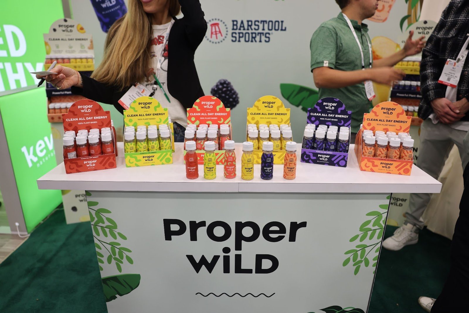 Proper Wild’s booth at Expo West 2023