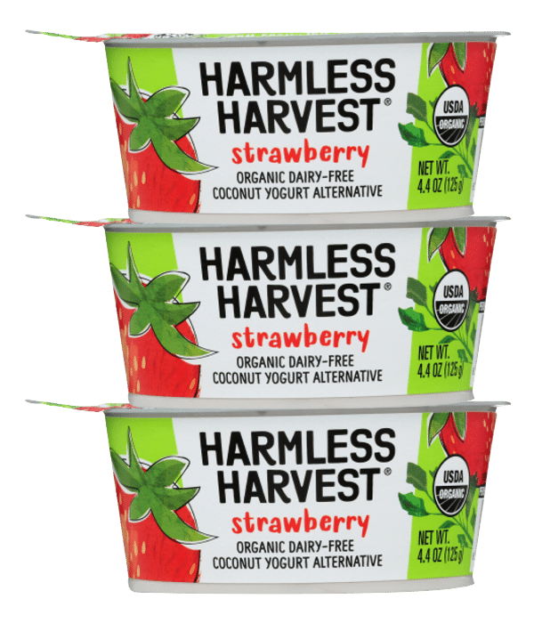 Strawberry Dairy-Free Yogurt Alternative