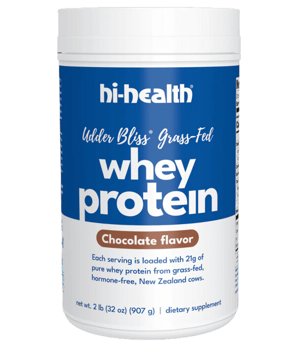 Hi-Health Udder Bliss Grass Fed Whey Protein