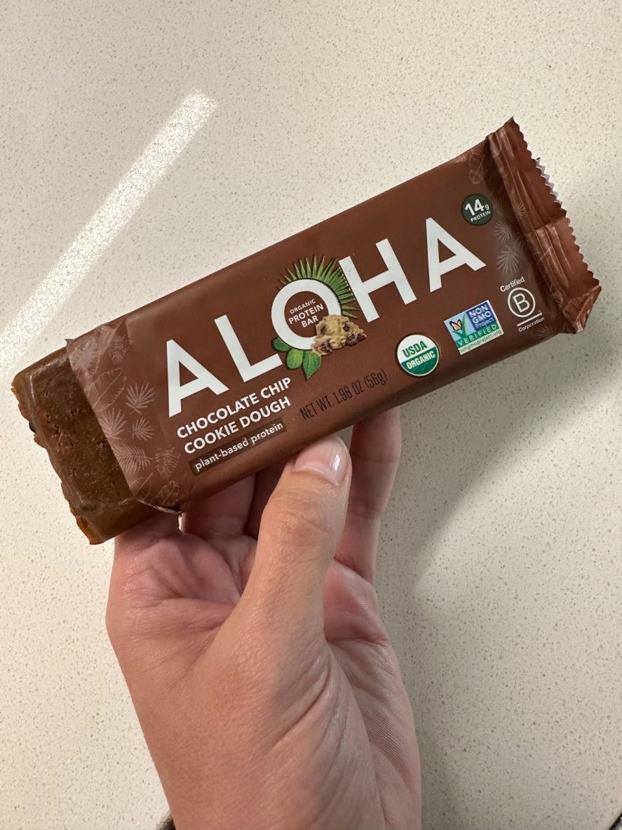 Aloha Chocolate Chip Cookie Dough bar