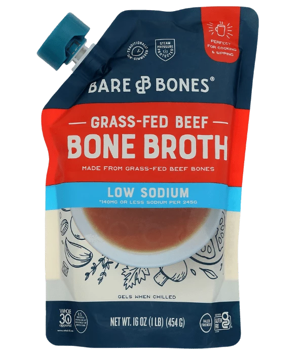 Bare Bones Low-Sodium Beef Broth