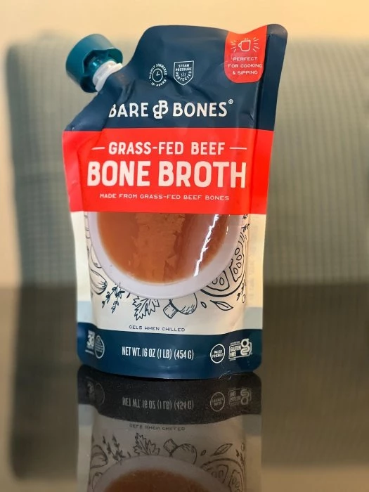 Grass-fed beef bone broth
