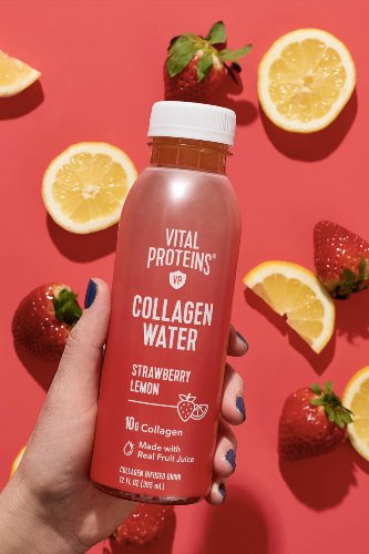 Strawberry Lemon Collagen Water