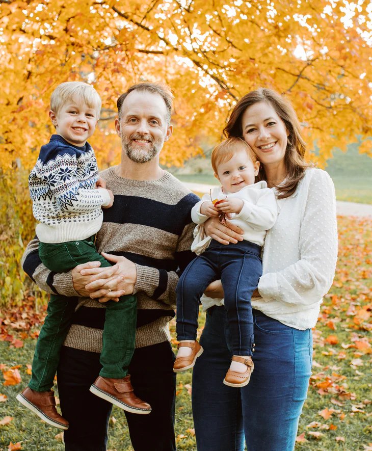 Ryan and Katherine of Bare Bones Broth with their kids