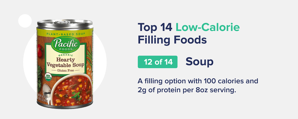 soup low calorie filling foods