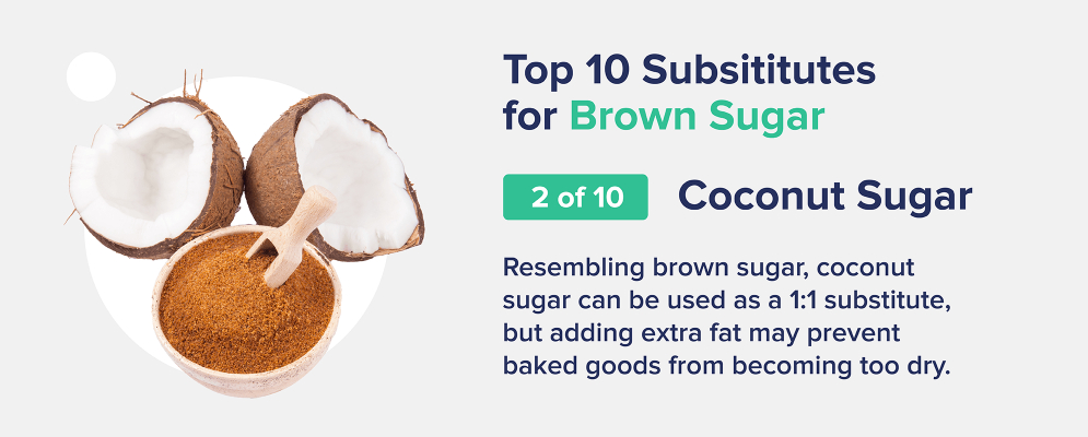 coconut sugar brown sugar substitute