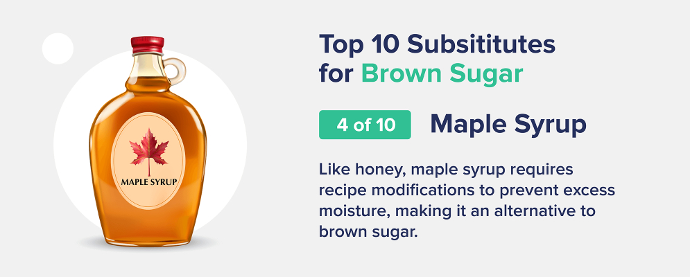 maple syrup brown sugar substitute