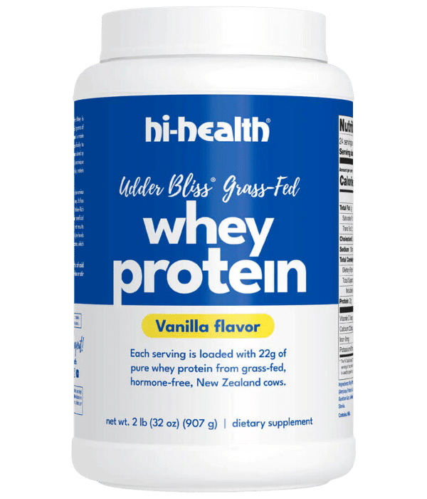 Hi-Health Udder Bliss Grass-Fed Whey Protein