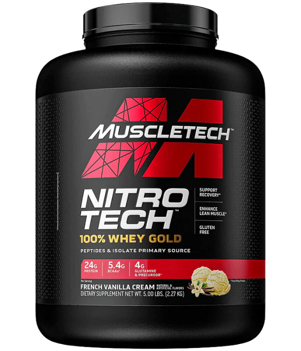 MuscleTech Nitro Tech Whey Protein Isolate and Peptides