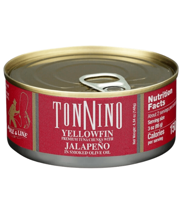 Tonnino Smoked Jalapeno Yellowfin Tuna