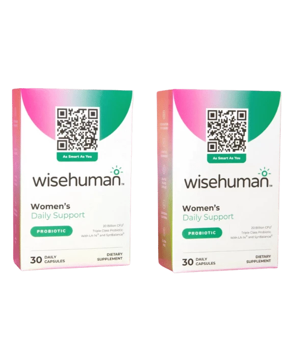 Best Probiotic for Women’s Gut Health: WiseHuman Women's Daily Probiotic