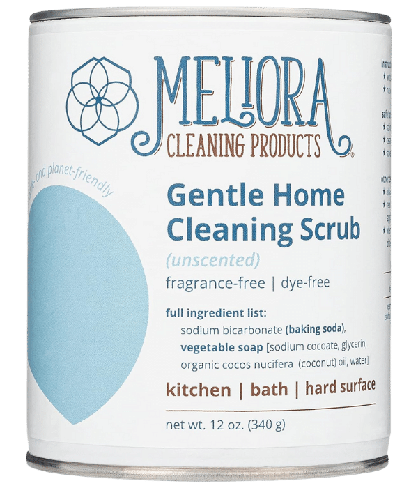 Meliora Cleaning Products Gentle Home Cleaning Scrub Powder