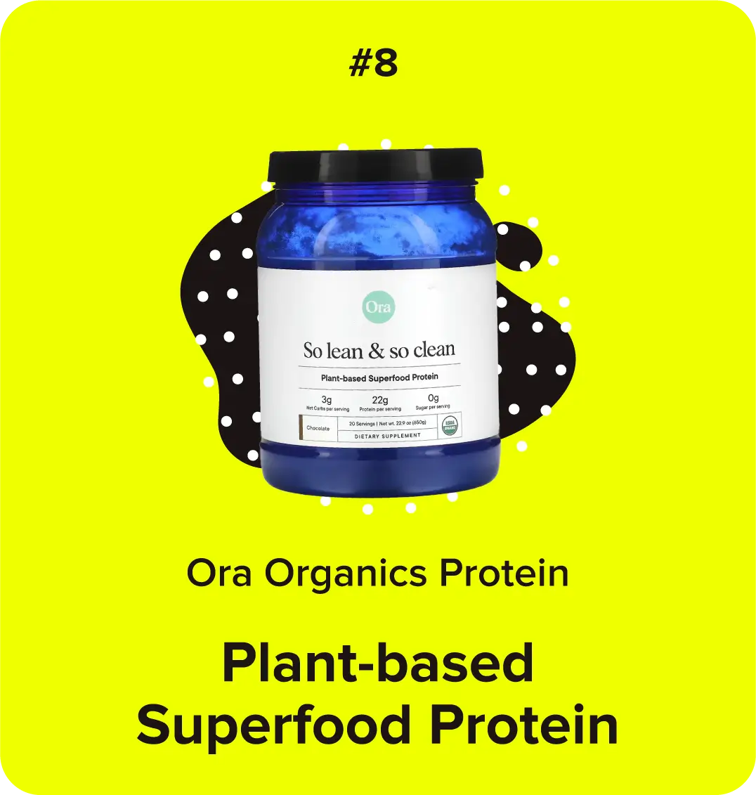 8. Ora Organics Protein