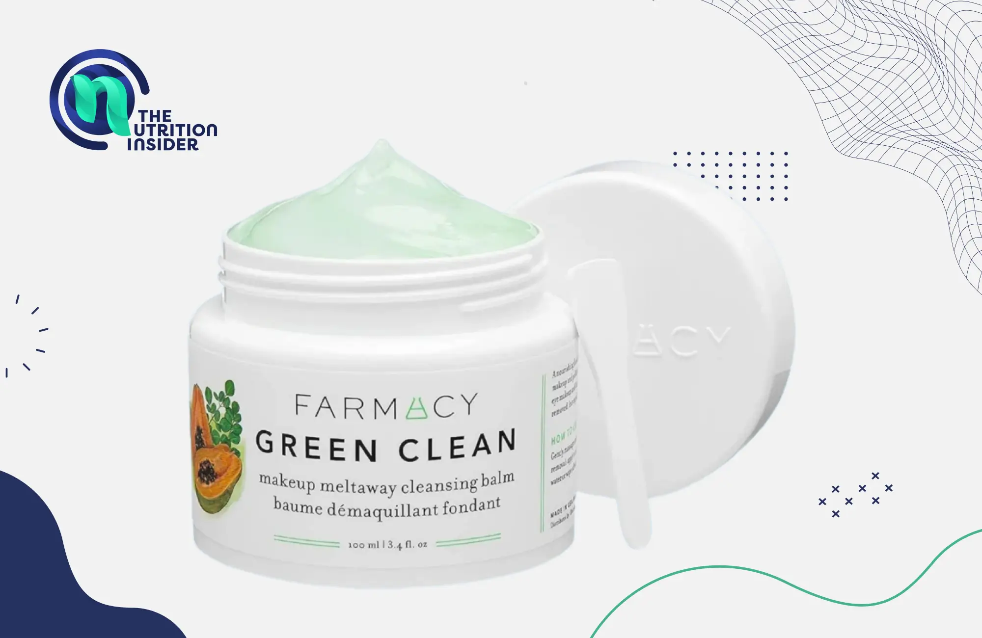 Image of farmacy green clean cleansing balm.
