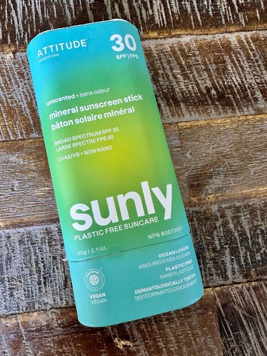 Image of Attitude Sunly Mineral Sunscreen Stick.