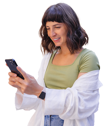 woman talking to an RD