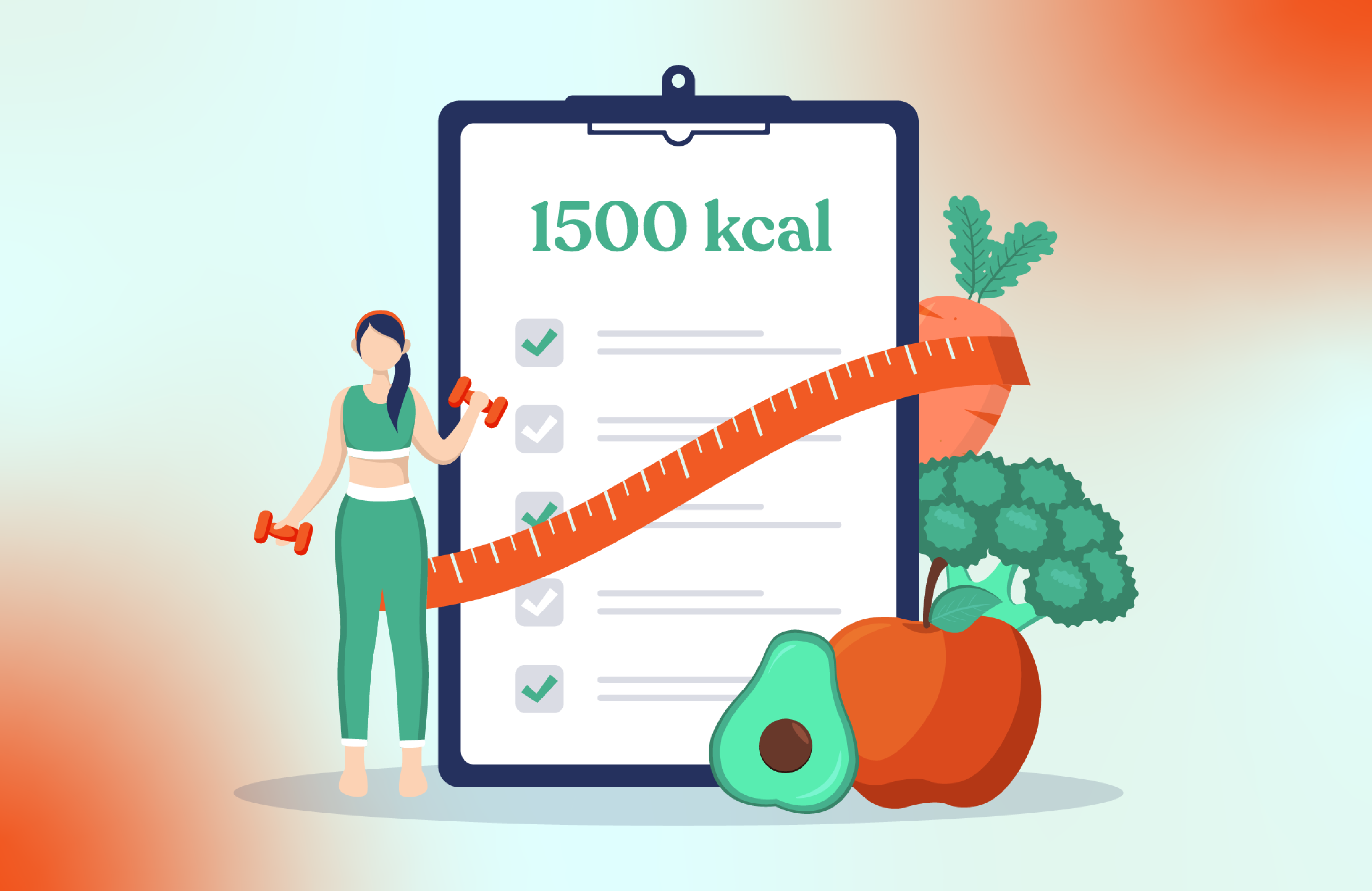 A Dietitian's 1500 Calorie Meal Plan for Weight Loss